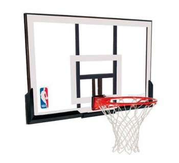 Баскетбольный мобильный щит Spalding 44 Polycarbonate