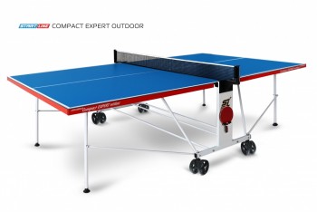 Теннисный стол START LINE Compact Expert Outdoor (синий)