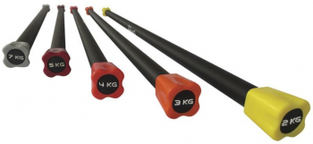 Бодибар Fitex Pro 1 кг, наконечник голубой | sportres.ru