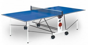 Теннисный стол Start Line Compact LX синий (с сеткой)