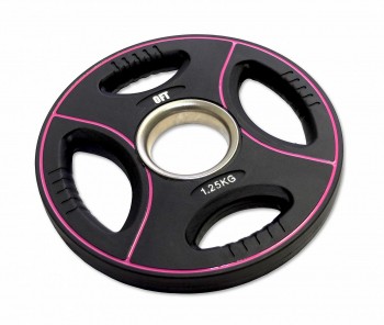 Диск для штанги олимпийский полиуретановый OriginalFitTools 1,25 кг