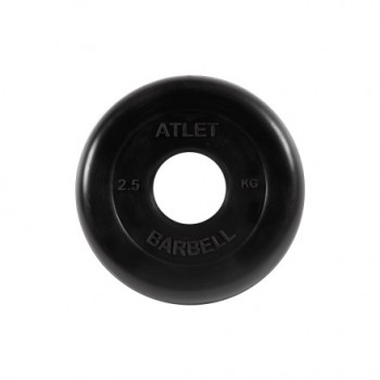 Диск обрезиненный Atlet MB Barbell MB-AtletB51-2,5