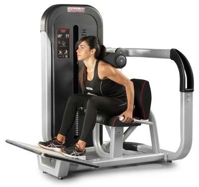 Разгибание спины с платформой Super Grip Panatta 1MTH005F