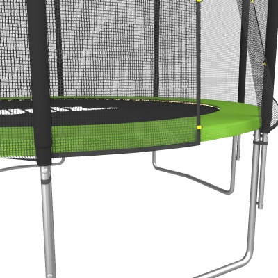 Батут UNIX line Simple 8 ft Green (outside) с лестницей