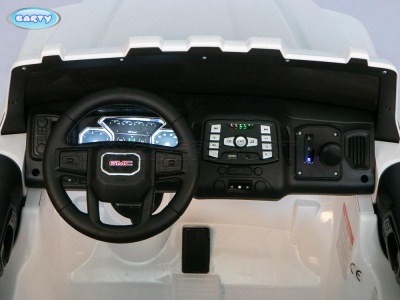 Детский двухместный электромобиль Barty GMC HL 368
