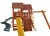 Игровая площадка Playgarden SkyFort стандарт со спиральной и прямой горкой с волной