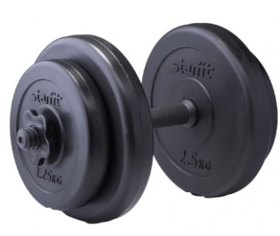 Гантель разборная пластиковая Starfit DB-701 8 кг