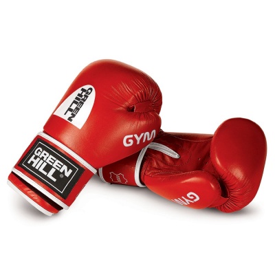 Перчатки боксерские GreenHill GYM 16OZ BGG-2018 красный