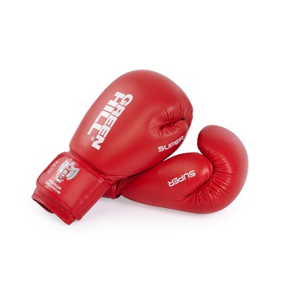 Перчатки боксерские GreenHill SUPER 10OZ BGS-2271LR красные