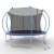 Батут с внутренней сеткой и лестницей EVO JUMP Internal 12ft (Blue)