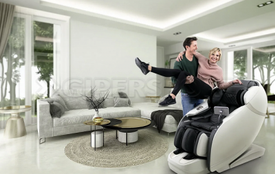 Массажное кресло Casada Skyliner 2 white grey