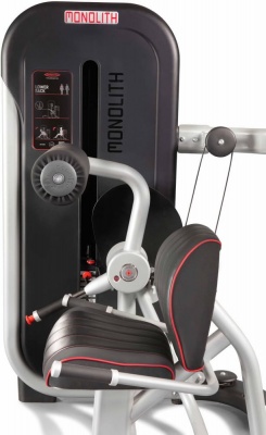 Разгибание спины с платформой Super Grip Panatta 1MTH005F