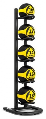 Стойка для медицинских мячей (5 шт)  Ziva ProFT ZST-MDRK-6008 | sportres.ru