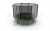 Батут с внешней сеткой и лестницей EVO JUMP External 12ft (Green)