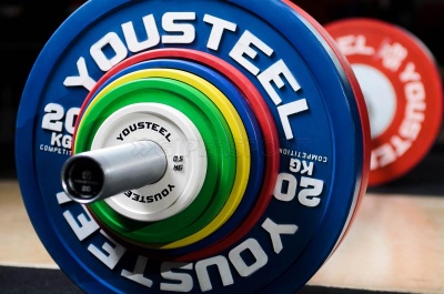 Диски тренировочные малые Yousteel красный 0.25