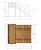 Зимняя деревянная горка Савушка "Зима wood-4"