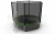 Батут с внешней сеткой и лестницей EVO JUMP External 10ft (Green) + нижняя сеть