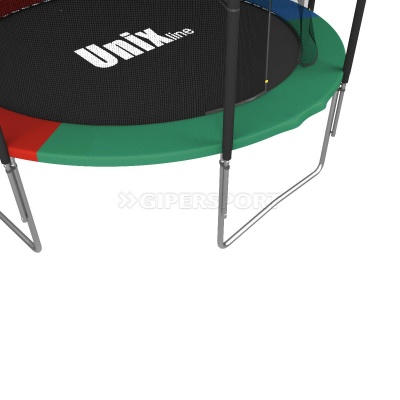 Батут UNIX line Simple 8 ft Color (inside) с лестницей
