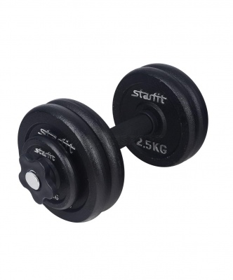 Гантель разборная чугунная Starfit DB-703, 12 кг
