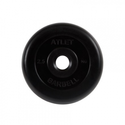 Диск обрезиненный Atlet MB Barbell MB-AtletB26-2,5