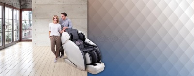 Массажное кресло Casada Skyliner 2 white grey