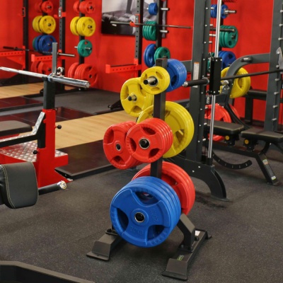 Диск обрезиненный цветной 3 HANDLE D-51, 2,5 кг. Profi-Fit | sportres.ru