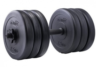 Гантель разборная пластиковая Starfit DB-701 15,5 кг