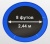 Батут Oxygen Fitness Standard 8 ft inside (Blue)