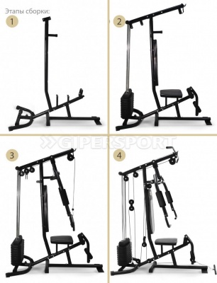 Многофункциональный силовой комплекс Start Line Strong SLF 7080