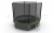 Батут с внешней сеткой и лестницей EVO JUMP External 10ft (Green) + нижняя сеть