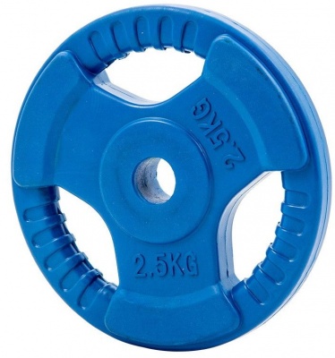 Диск обрезиненный, цветной 3 Handle D-26, 2,5 кг. Profi-Fit | sportres.ru