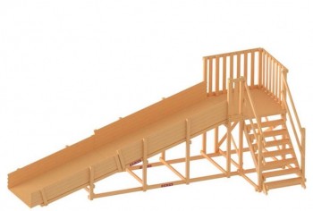 Зимняя заливная горка MoyDvor Снежинка-1 (SWAN-1)
