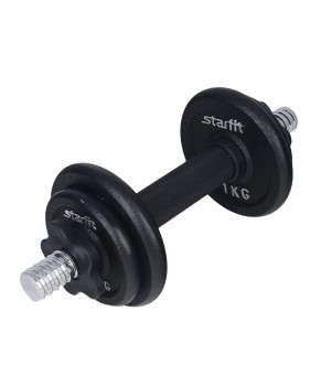 Гантель разборная чугунная Starfit DB-703, 4 кг