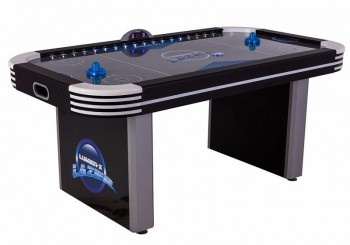 Аэрохоккей «Atomic Lumen-X Lazer» 6 ф (черный)