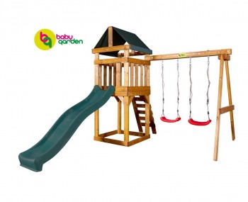 Детская игровая площадка Babygarden Play 2 зеленый