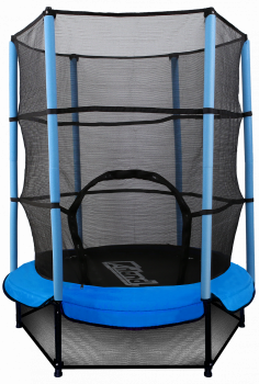 Мини батут ARLAND с защитной сеткой (Blue)