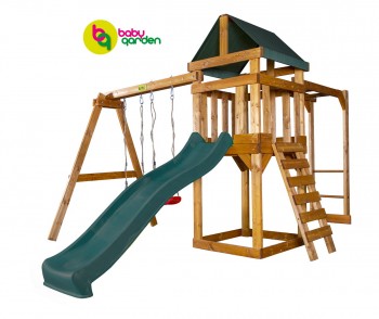 Детская игровая площадка Babygarden Play 4 зеленый