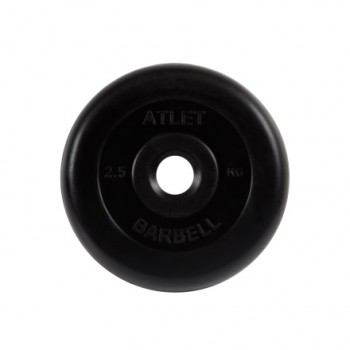 Диск обрезиненный Atlet MB Barbell MB-AtletB26-2,5