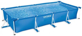 Бассейн каркасный прямоугольный INTEX 450х220х84см