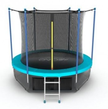 Батут с внутренней сеткой EVO JUMP Internal 8ft (Wave) + нижняя сеть