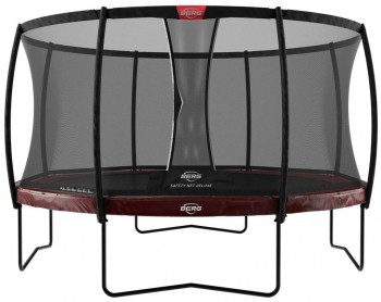 Батут BERG Elite Regular 430 Red + защитная сетка Safety Net Deluxe