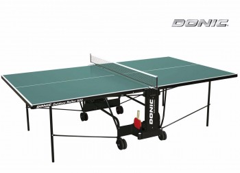 Всепогодный теннисный стол Donic Outdoor Roller 600 зеленый