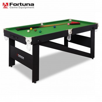 БИЛЬЯРДНЫЙ СТОЛ FORTUNA HOBBY BF-630S CНУКЕР 6ФТ С КОМПЛЕКТОМ АКСЕССУАРОВ