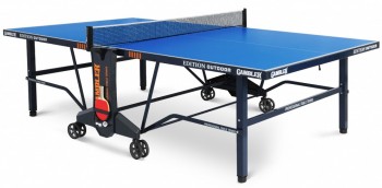 Всепогодный теннисный стол Gambler EDITION Outdoor синий