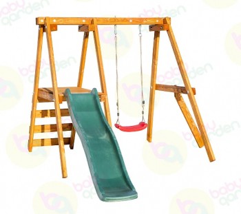 Качели Babygarden с горкой 1.8м
