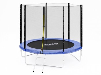 Батут Moove&Fun 8 фт. с защитной сеткой и лестницей