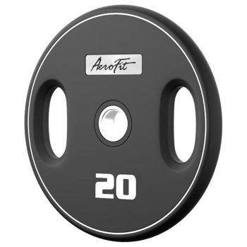 Олимпийский полиуретановый диск 10 кг Aerofit AFPUPLB20
