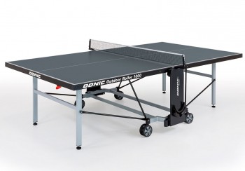 Всепогодный теннисный стол Donic Outdoor Roller 1000 серый