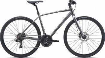 Велосипед Giant Escape 3 Disc металлический черный (рамы: L, M)