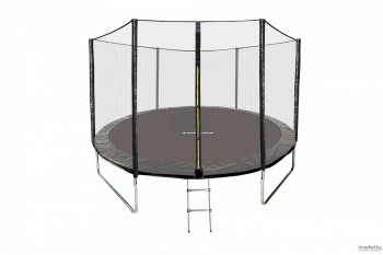 Батут GetActive Jump 8FT Outside черный с чехлом